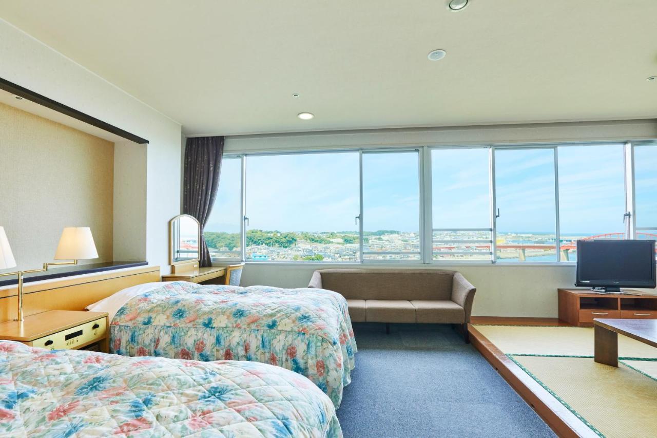 Kamenoi Hotel Oarai Luaran gambar